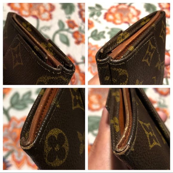 Louis Vuitton AUTHENTIC Vintage Monogram Portefeiulle Elise Trifold Wallet 1990 - Picture 15 of 16